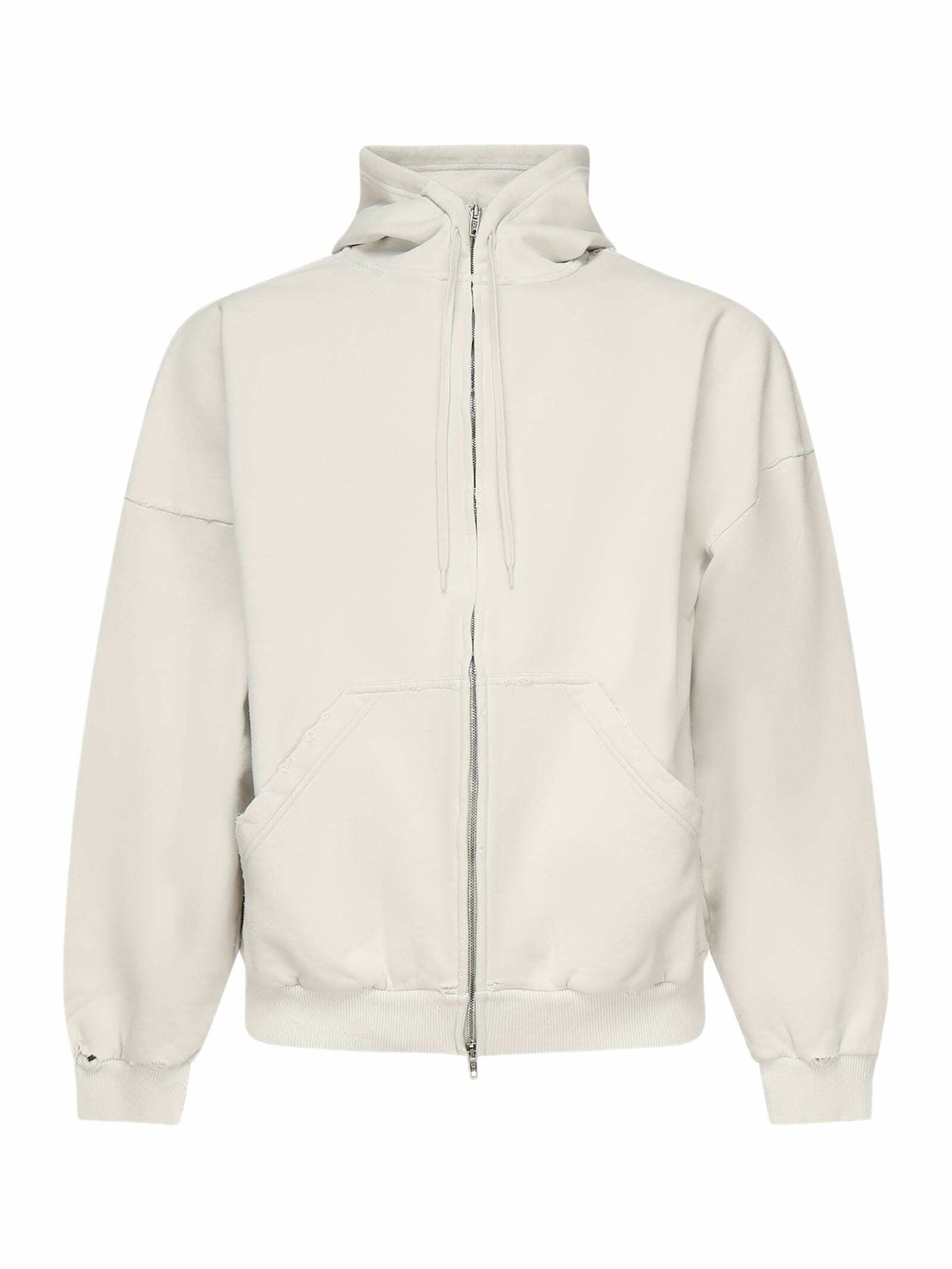 BALENCIAGA Vintage Washed Cotton Hoodie Balenciaga BALENCIAGA Vintage Washed Cotton Hoodie Balenciaga