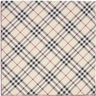 Burberry Beige Check Silk Scarf