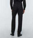 Giorgio Armani - Satin-trimmed single-breasted suit