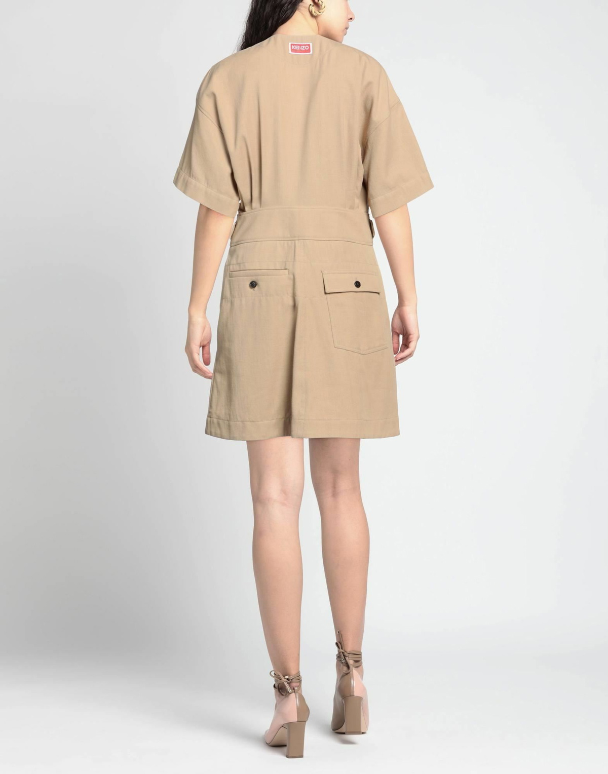 Kenzo Womens Mini dress in Beige