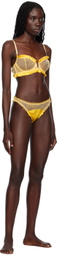 Le Petit Trou Yellow Mimosa Briefs
