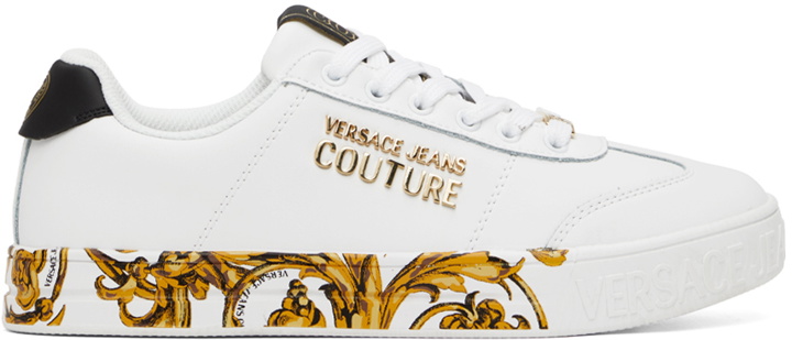 Photo: Versace Jeans Couture White Garland Court 88 Sneakers