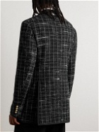 Thom Browne - Checked Tweed Blazer - Black