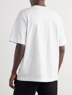 On - Logo-Embroidered Organic Cotton T-Shirt - White