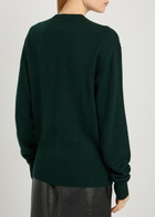 Toteme Classic Crew-neck Cashmere Knit Dark Green