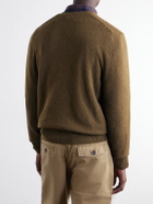 Drake's - Wool and Alpaca-Blend Sweater - Green
