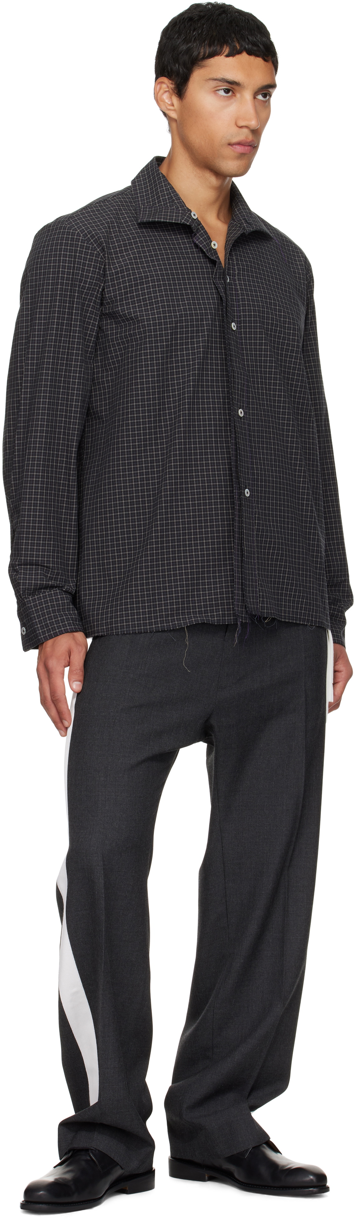 Camiel Fortgens Black Folded Shirt