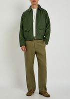 Bode Waxed Cotton Jacket Green