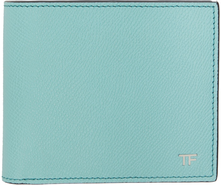 Photo: TOM FORD Blue Bifold Wallet