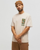 Butter Goods Peace On Earth Tee Beige - Mens - Shortsleeves