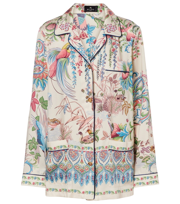 Photo: Etro Printed bowling shirt