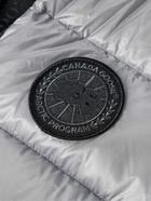 Canada Goose - Crofton Slim-Fit Logo-Appliquéd Quilted Nylon-Ripstop Down Gilet - Gray