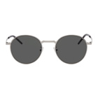 Saint Laurent Silver SL 250 Sunglasses