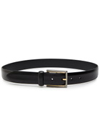 Andersons Belts Glossed Leather Belt Black