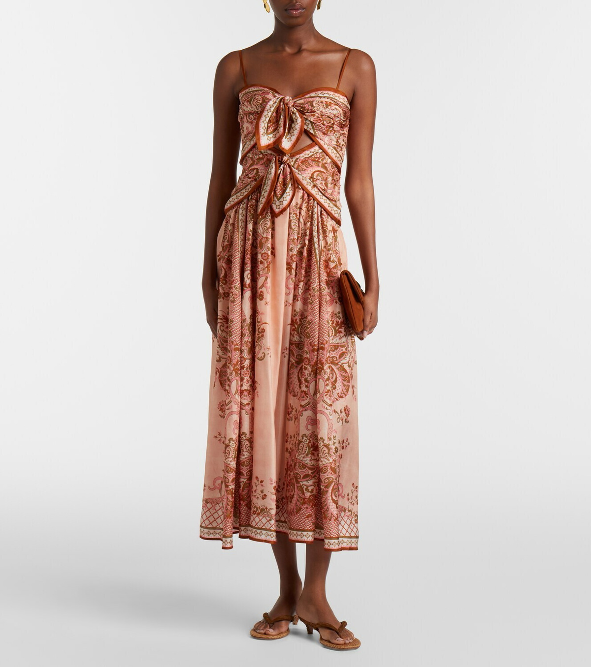 Zimmermann Aster floral silk maxi dress