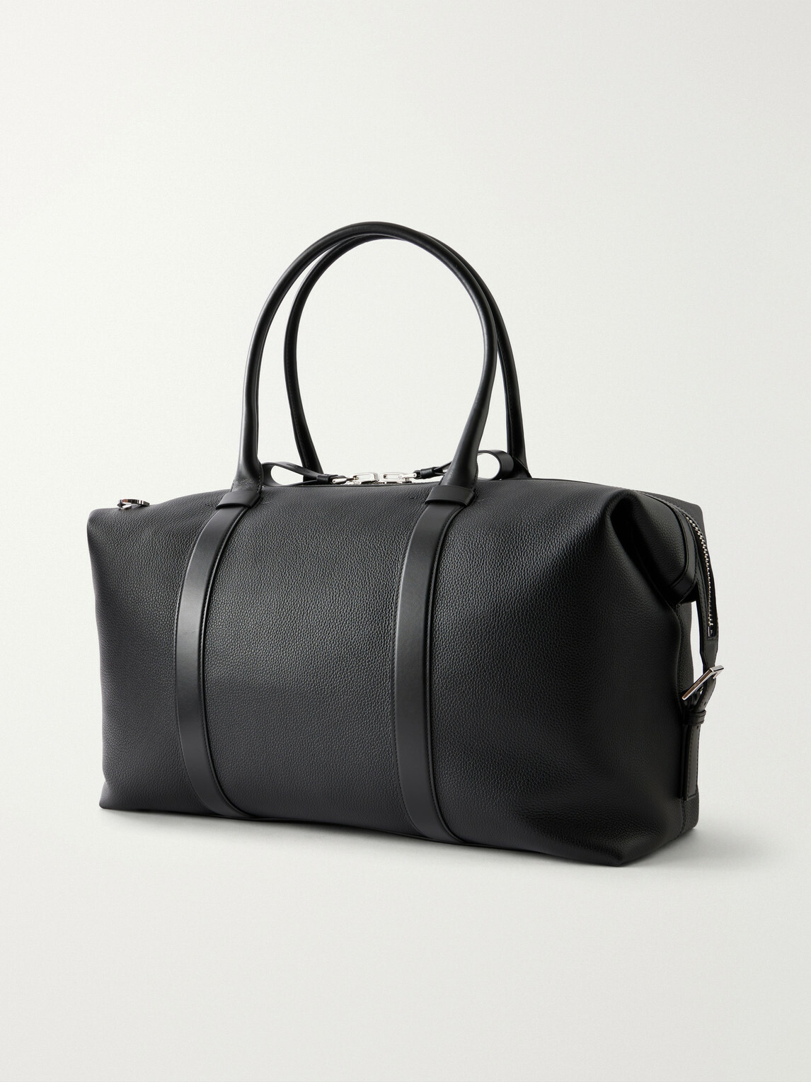 TOM FORD - Full-Grain Leather Weekend Bag
