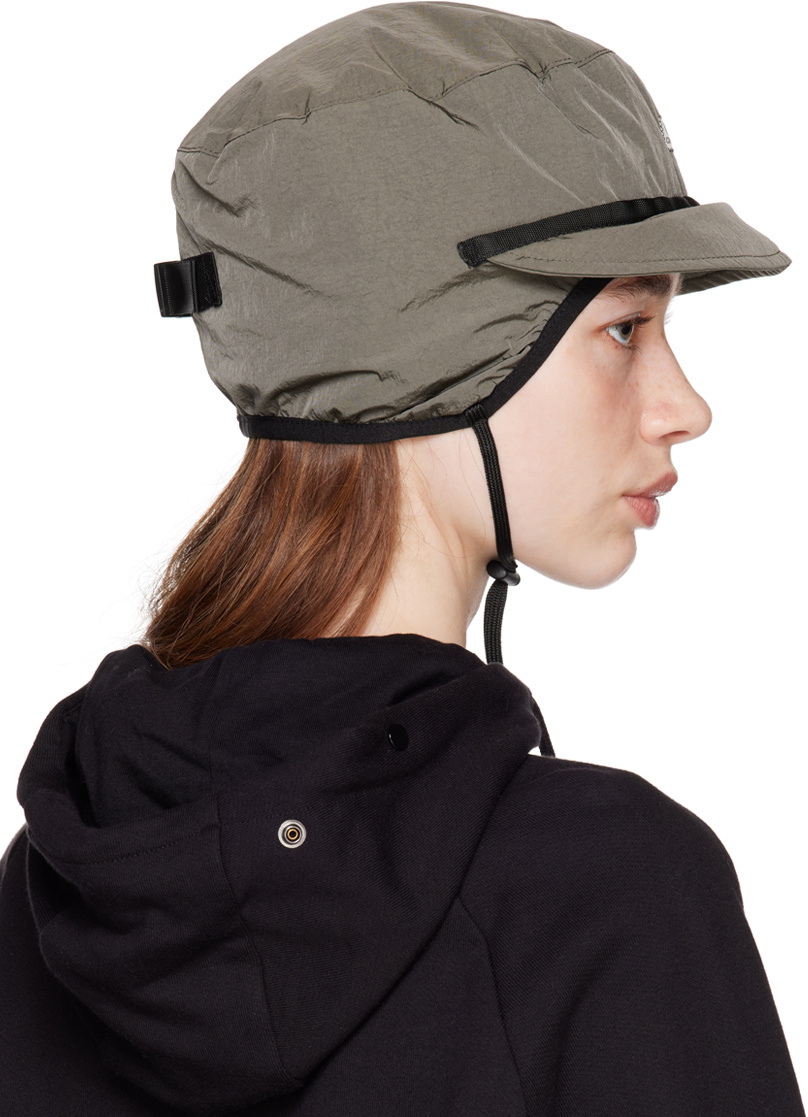 C.P. Company Khaki Earflap Chrome-R Cap C.P. Company