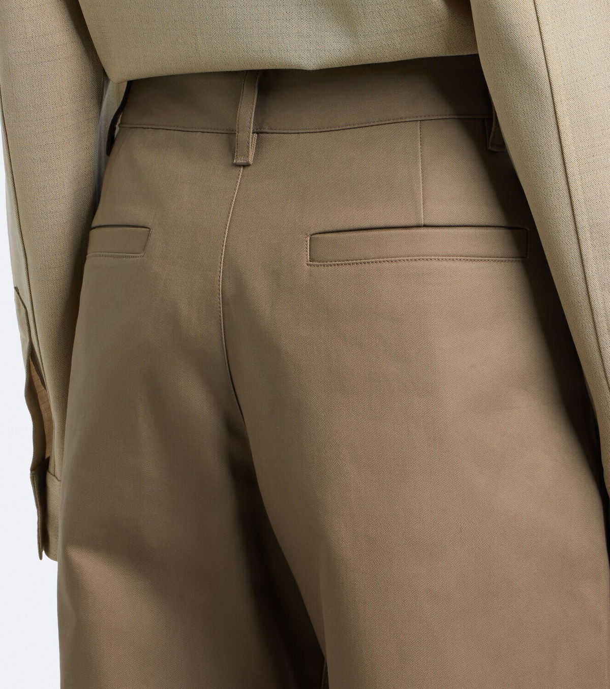 Lemaire Cotton twill wide-leg pants