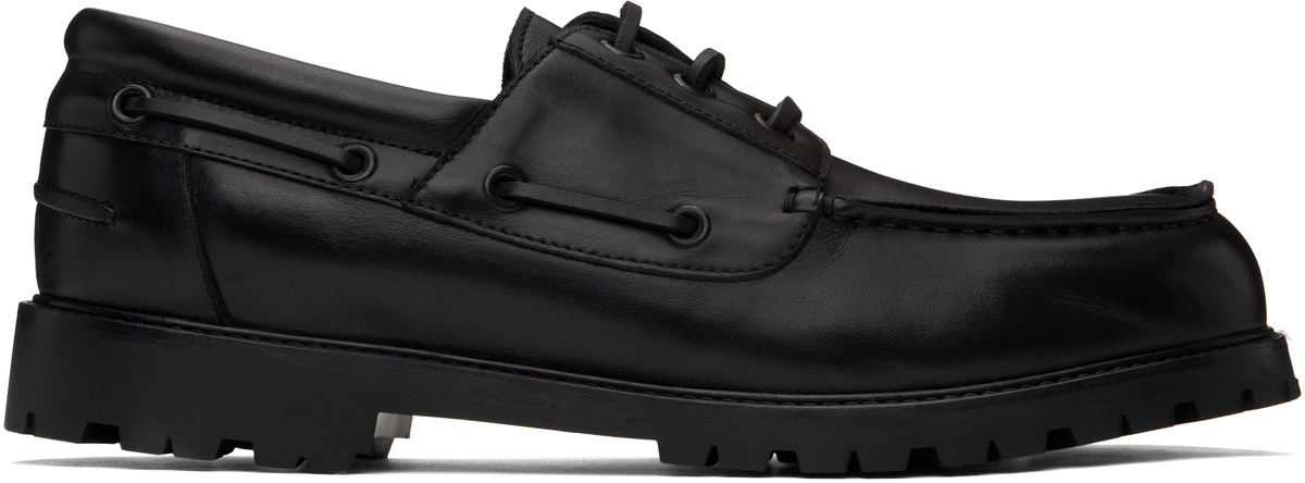 Studio Nicholson Men's Donovan Elastic Back Loafer in Black