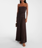 Staud Freja 60 suede thong sandals