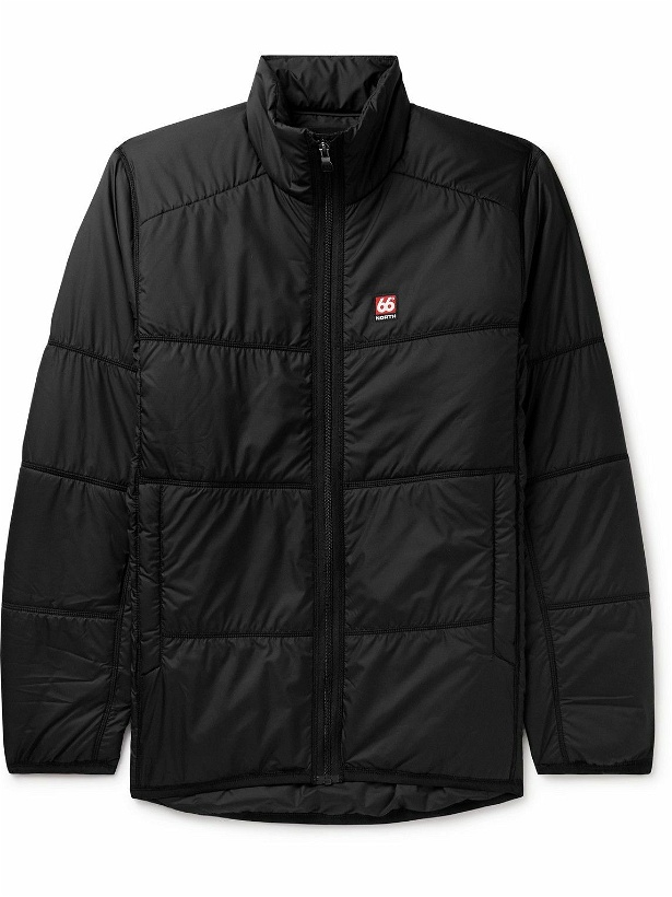 Photo: 66 North - Vatnajökull Quilted Padded Recycled-Shell Jacket - Black