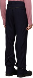 Kiko Kostadinov Navy Haidu Trousers