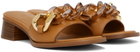 See by Chloé Tan Monyca Heeled Mules