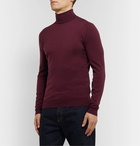 John Smedley - Cherwell Merino Wool Rollneck Sweater - Burgundy