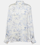 Khaite Minta printed shirt