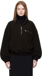 Rier Green Fleece Sweater
