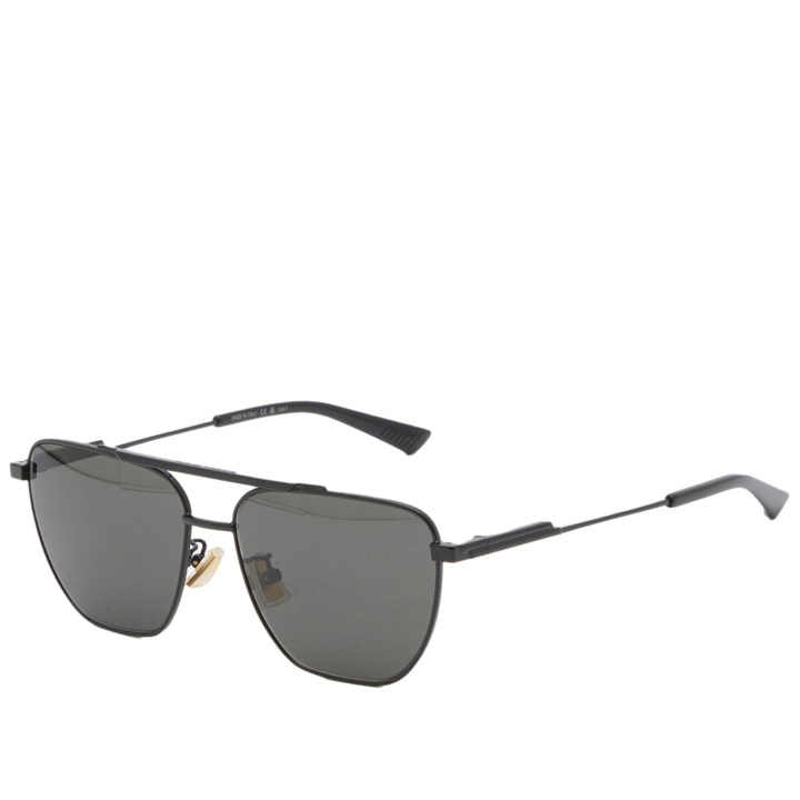 Photo: Bottega Veneta Eyewear Men's BV1236S Sunglasses in Black/Grey