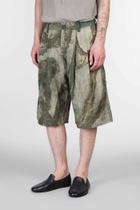 Ziggy Chen Shorts In Green Chanvre