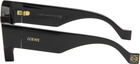 LOEWE Black Paula's Ibiza Goggle Rectangle Sunglasses