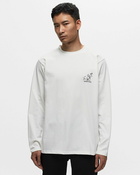 Snow Peak Foam Printed L/S T Shirt Snow Peak White - Mens - Shortsleeves