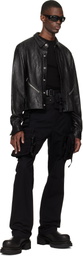 Rick Owens Black Temple Blixa Harness