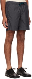 PS by Paul Smith Navy Drawstring Shorts