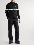 Colmar - Slim-Fit Logo-Print Stretch-Jersey Ski Jacket - Black