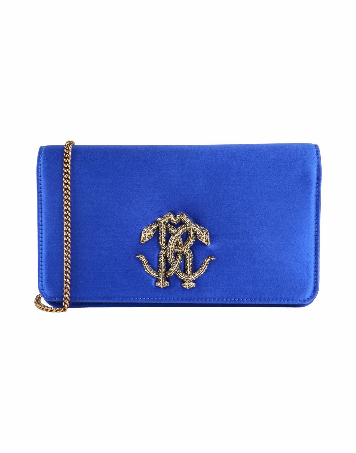 Roberto Cavalli Womens Clutch Bright in Blue