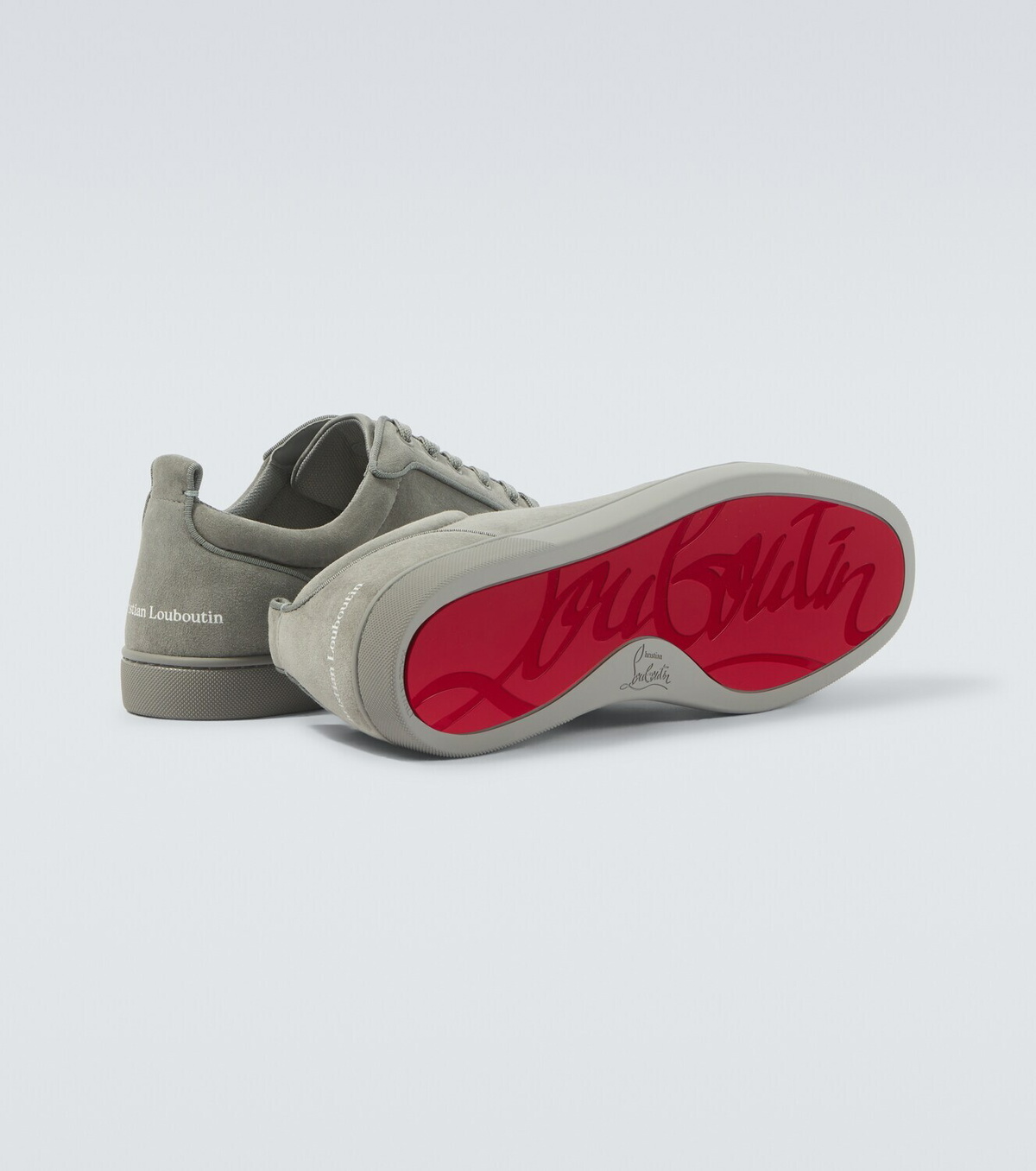 Christian Louboutin Louis Junior suede sneakers