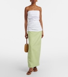 SIR Linen maxi skirt