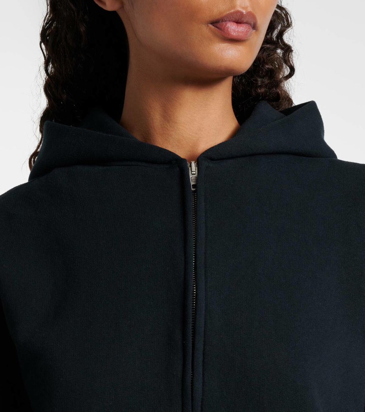 Balenciaga Zip-up cotton hoodie