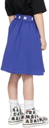 Marni Kids Blue Daisy Skirt