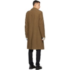 Dries Van Noten Brown Long Coat