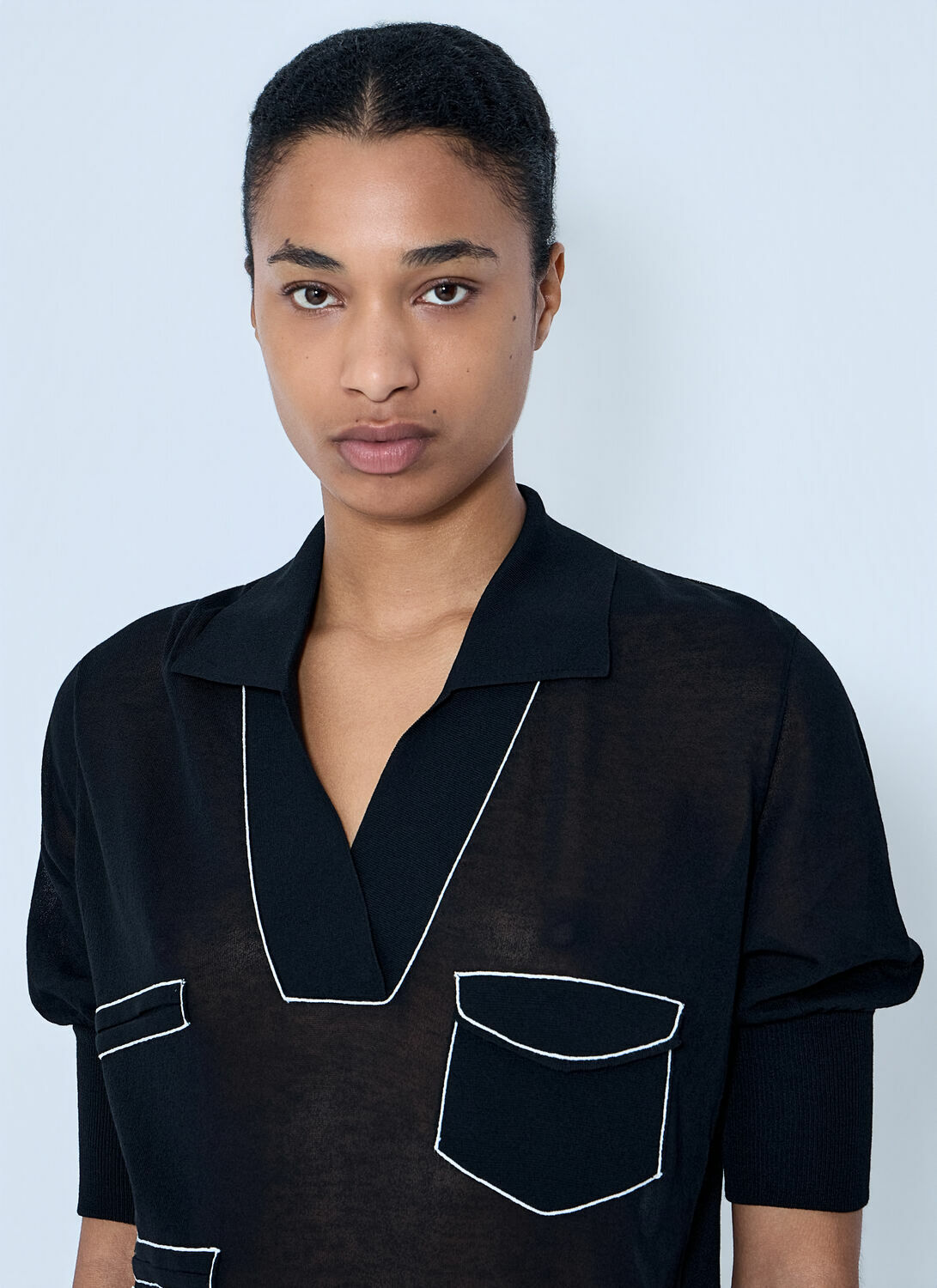 Kiko Kostadinov Kreiner Knit Polo