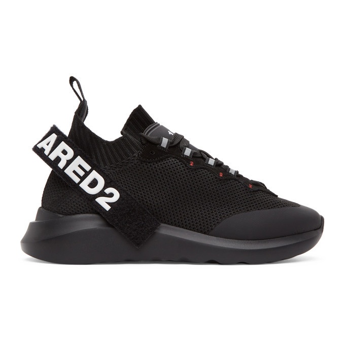 Photo: Dsquared2 Black 1964 Speedster Sneakers