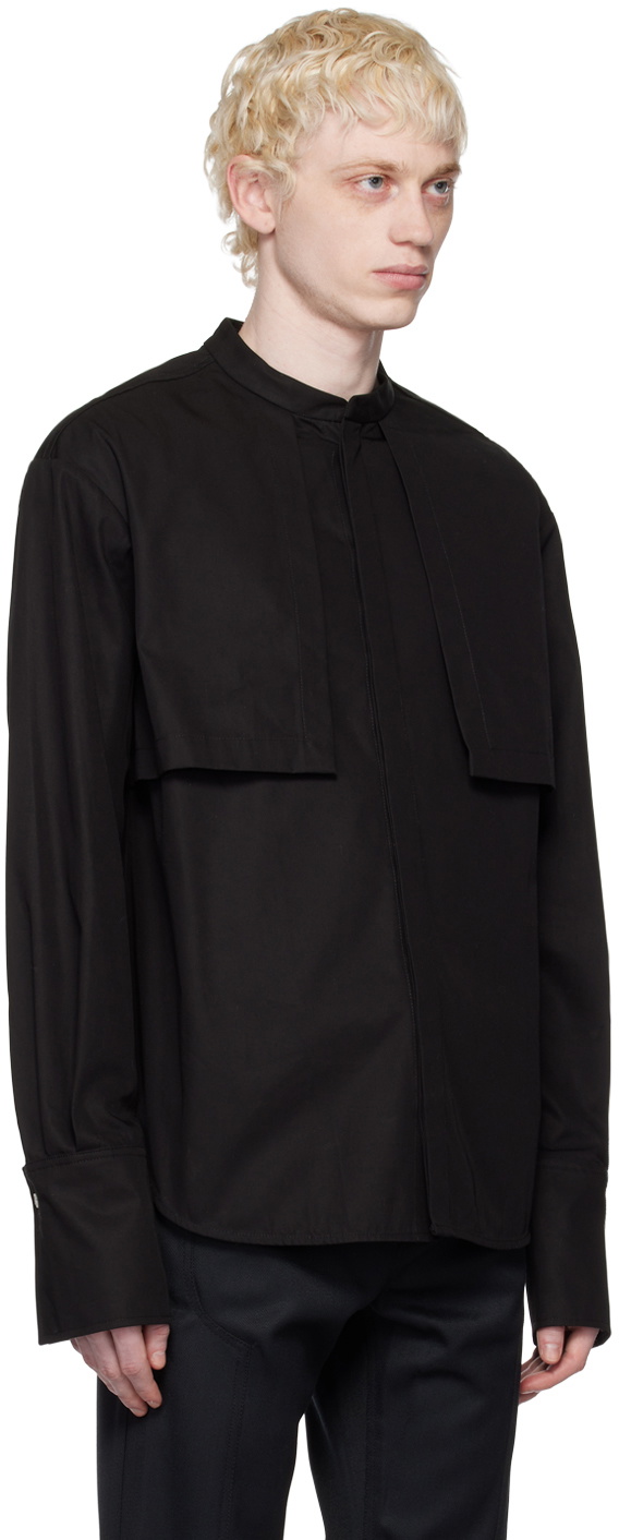 K.NGSLEY SSENSE Exclusive Black Murray Shirt