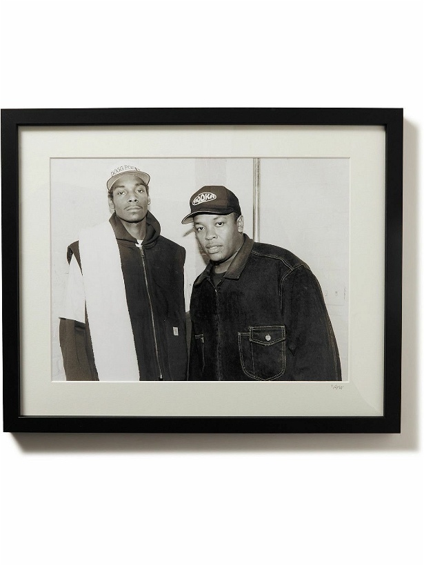 Photo: Sonic Editions - Framed 1990 Snoop Dog and Dr. Dre Print, 16&quot; x 20&quot;