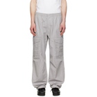 Stone Island Gray 3100017 All-Weather Cotton Canvas_S.I. Ghost Cargo Pants
