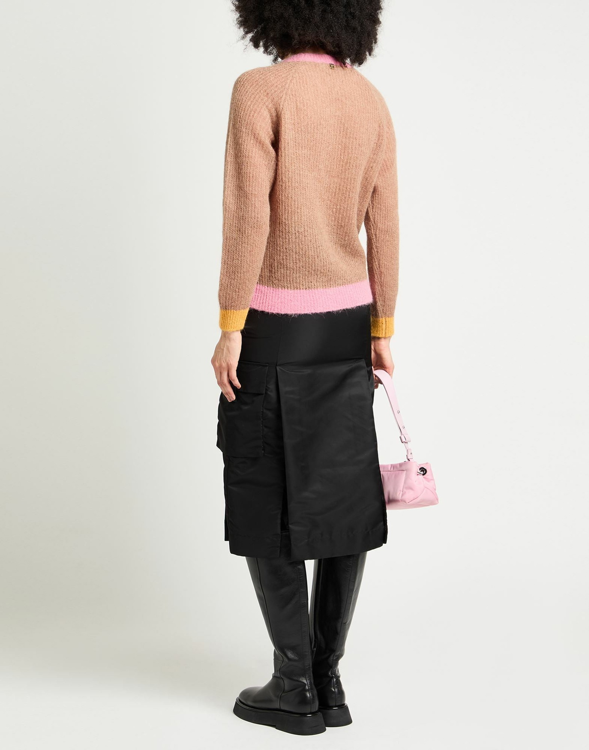 Manila Grace Womens Sweater Sand