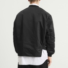 Comme des Garçons Men's Asymetric Bomber Jacket in Black